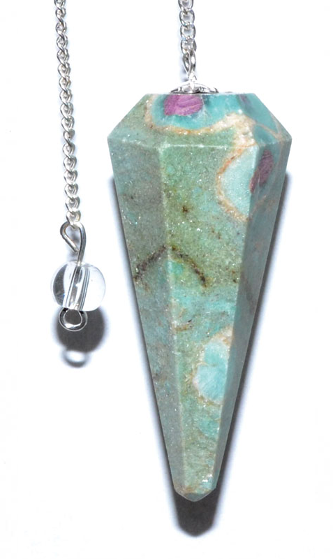 Ruby Fuchsite Pendulum