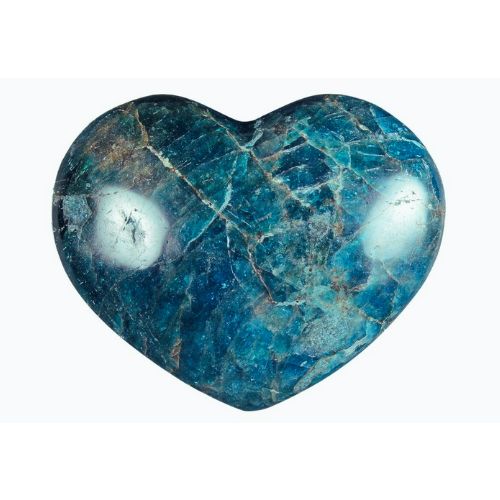 Apatite Heart with Stand
