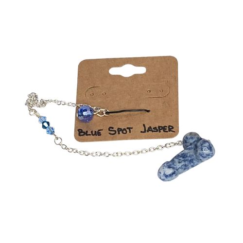 Blue Spot Jasper Peen-dulum