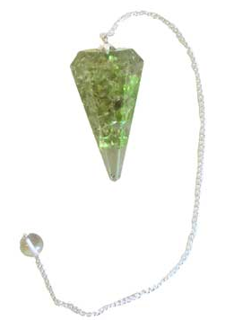 Peridot Pendulum (Orgone)