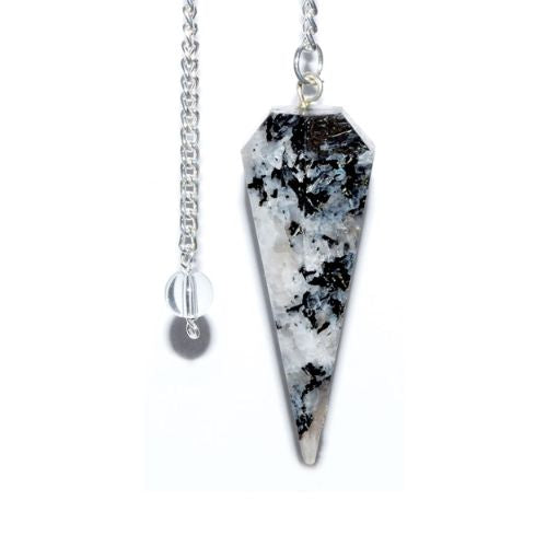 Rainbow Moonstone Pendulum