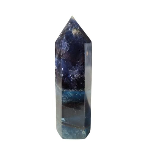 Black Rose Fluorite Tower