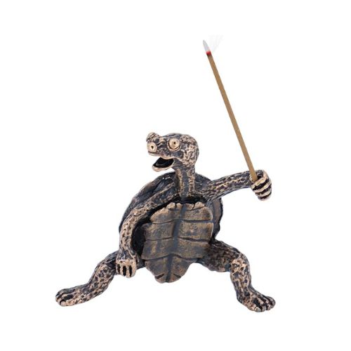 Brass Ninja Turtle Incense Burner