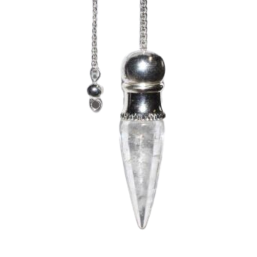 Chambered Quartz Pendulum