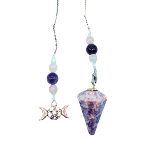 Lepidolite Pendulum