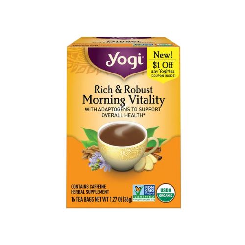 Yogi Rich and Robust Morning Vitality Tea