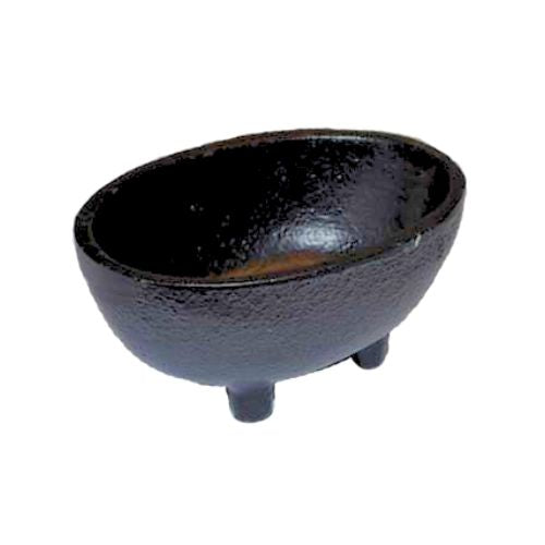 Oval Cast Iron Mini Cauldron